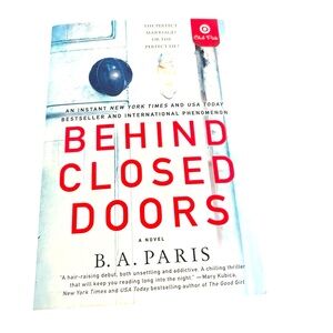 Behind Closed Doors Bestseller Book Chilling Thriller Suspense Novel Fiction